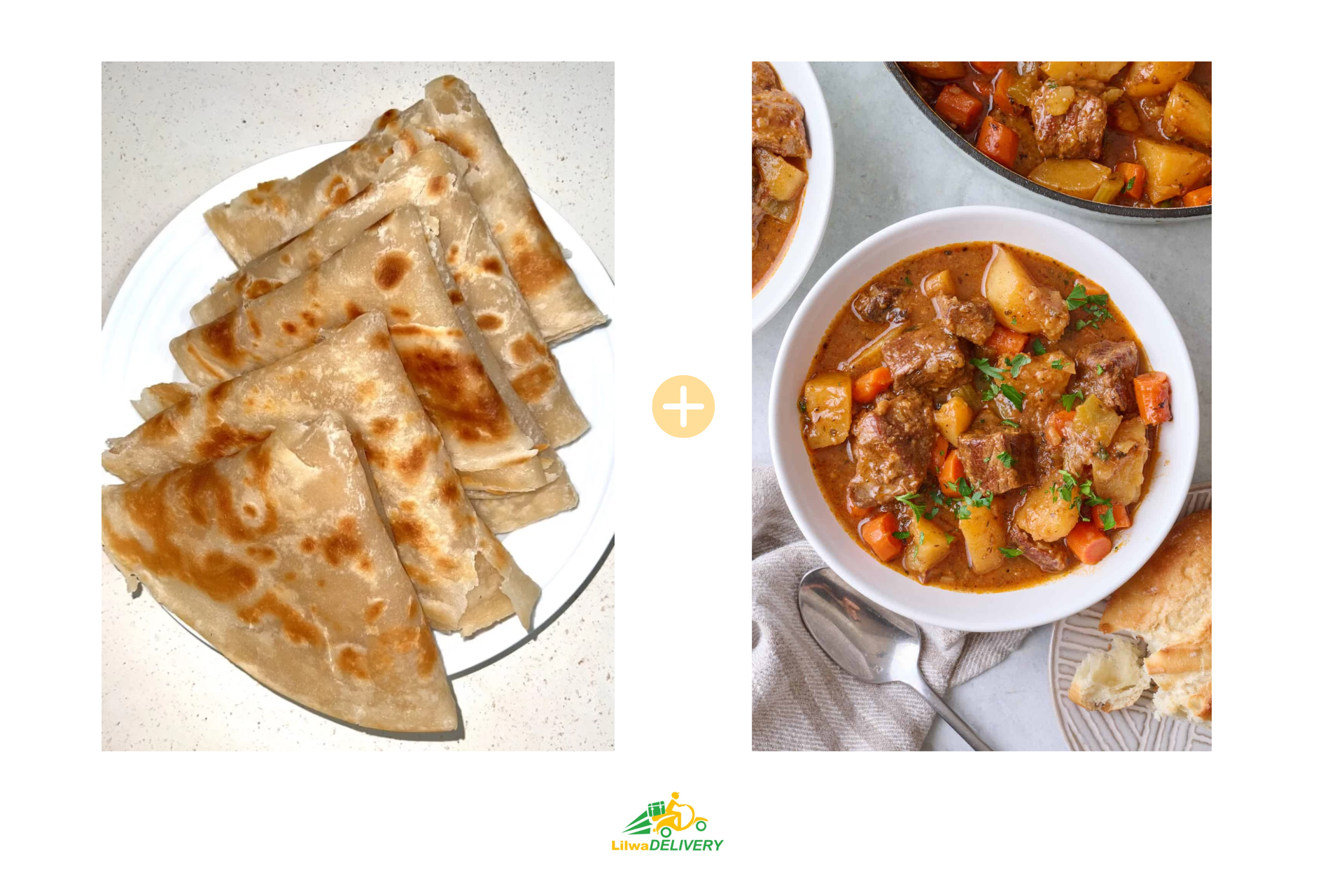 Chapatis with Beef Stew