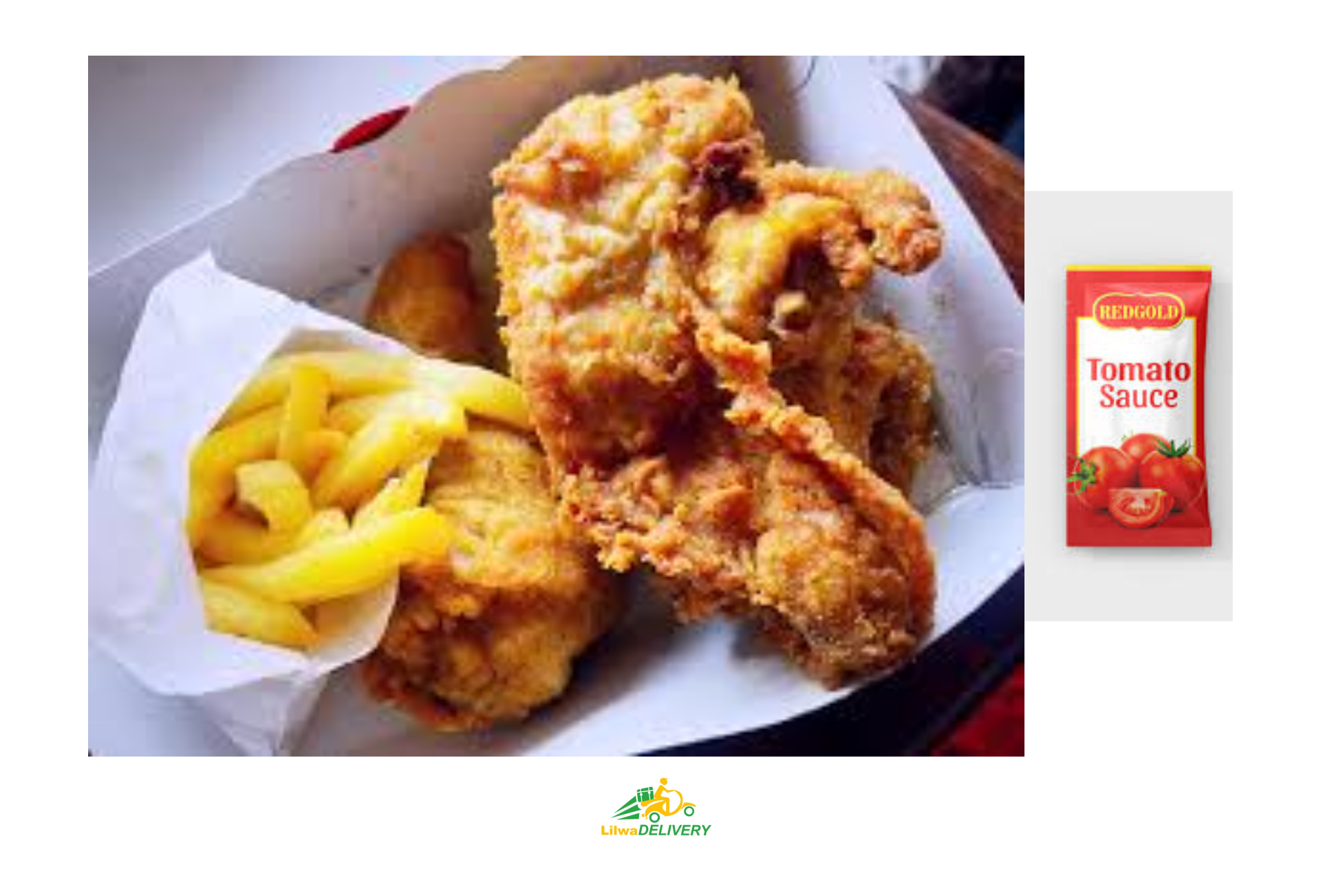 Potato Fries with Chicken