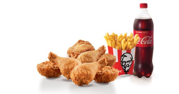 Streetwise 7 - Chicken bites with fries and drink KES 1790